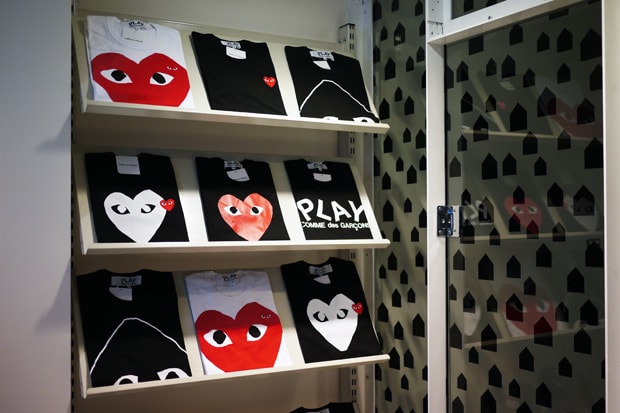 COMME des GARCONS PLAY x EXI.T Capsule Collection
