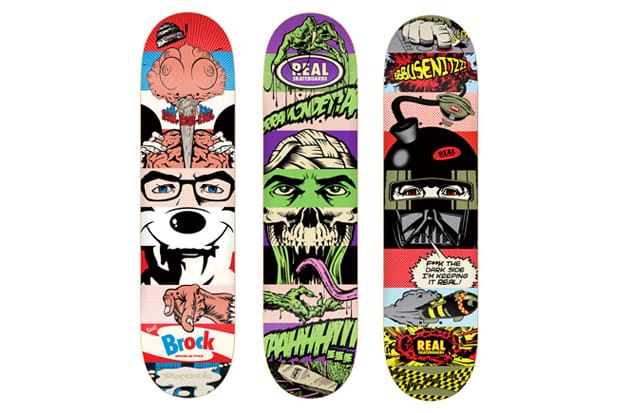 D*Face for REAL Skateboards Skate Decks