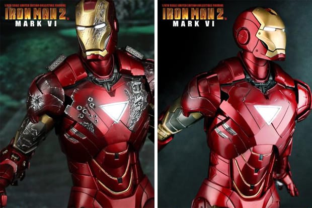 Hot Toys Iron Man II 1/6th Mark VI Figure