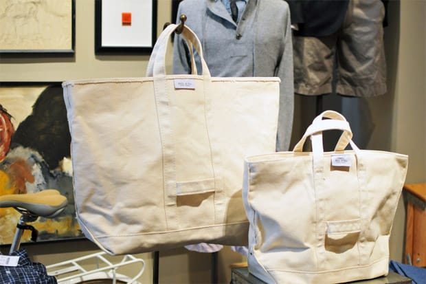 J.Crew x ACL Canvas Coal Bags