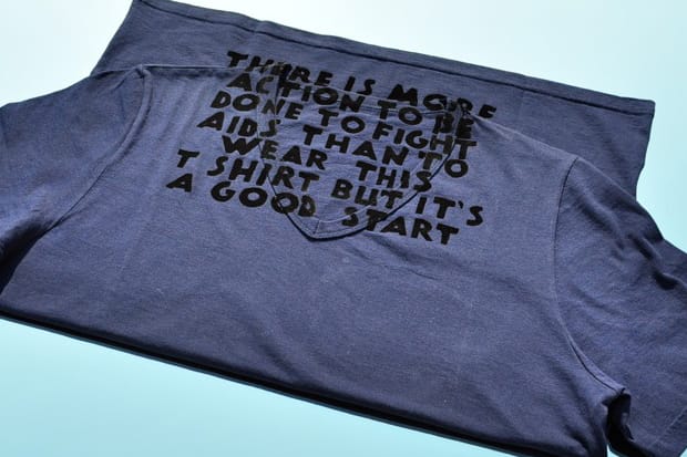 Maison Martin Margiela 2010 AIDS Shirt