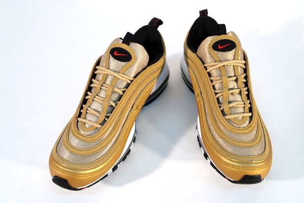 Nike Air Max 97 LE Metallic Gold/Varsity Red-Black