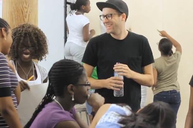 Nike Sportswear Make Something! Mural Painting with Eric Elms