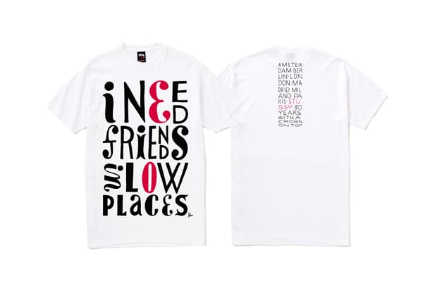 Parra x Stussy XXX "Low Places" T-shirt