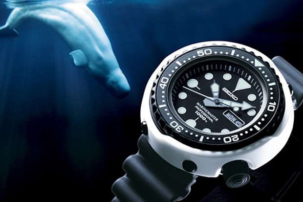 Seiko 45th Anniversary Prospex Marine Master SBBN19 “White Dolphin” Watch