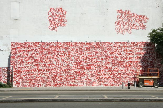 Barry McGee x Josh Lazcano Mural in New York City