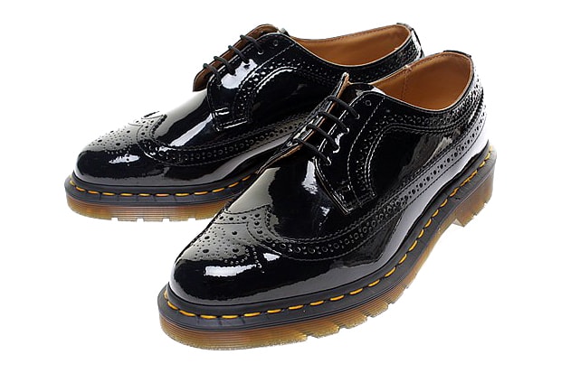 BEAMS x Dr. Martens Patent Wing-Tip