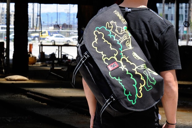 Chrome x Krooked Skateboards Messenger Bag