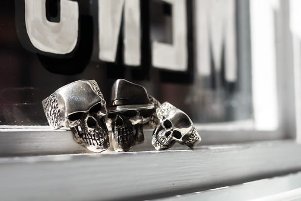 Dog State Skull Rings