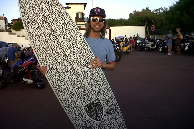 Ed Banger x Phil Grace x Quiksilver Surfboard