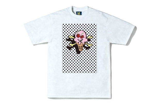 Ice Cream "Floating Cones & Bones" T-Shirt