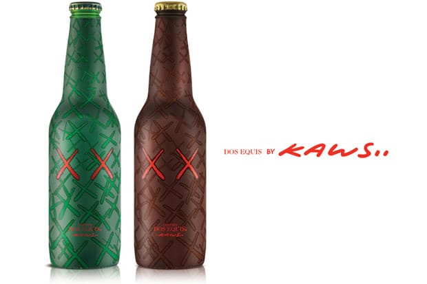 KAWS x Dos Equis Beer Bottles