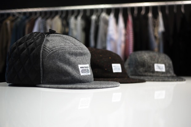 Norse Projects Hunter Earflap and 5 Panel Caps