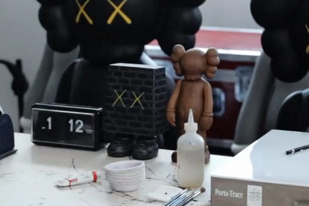 OriginalFake KAWS Wooden Companion Preview