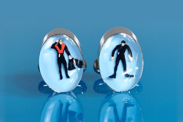 Paul Smith "Scuba Diving" Cufflinks