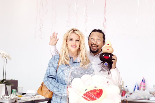 Takashi Murakami x Britney Spears for POP Magazine