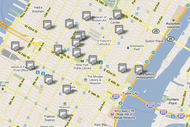 The Rap Map: Mapping the Gangsta Terrain of the Planet
