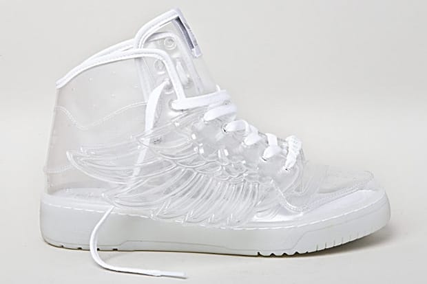 adidas jeremy scott clear white wings