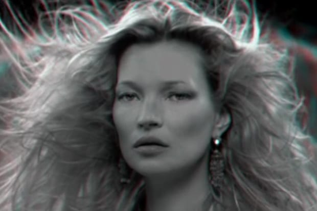 AnOther Magazine: KM3D-1 with Kate Moss in 3D