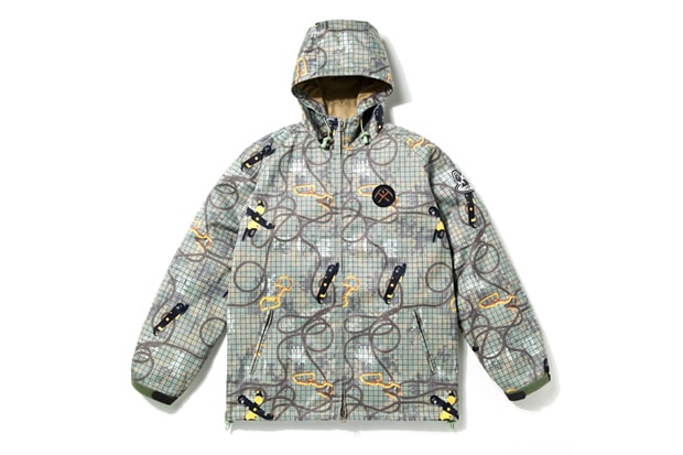 Billionaire Boys Club Climbing Camo Parka