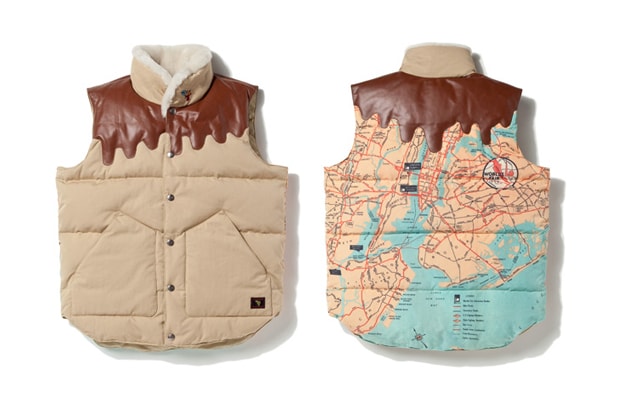 Billionaire Boys Club Space Beach World Fair Down Vest