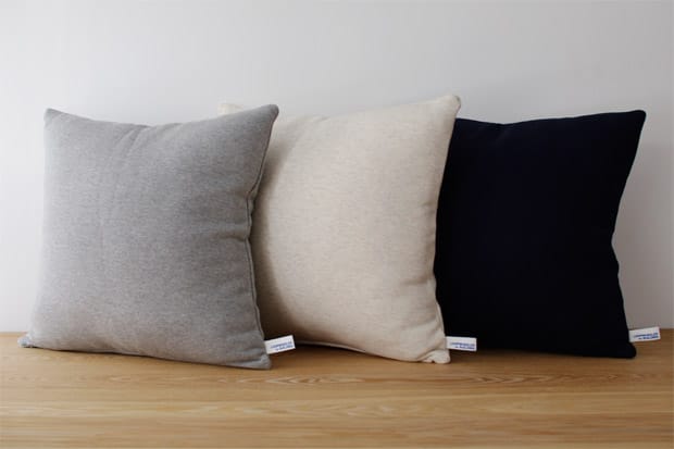 BUILDING x Loopwheeler Pillow Collection