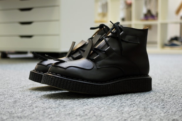 Casely-Hayford x John Moore 2011 Spring/Summer "Toe Strap" Boot