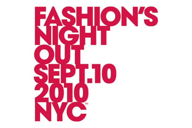 Fashion's Night Out September 10th 2010 NYC