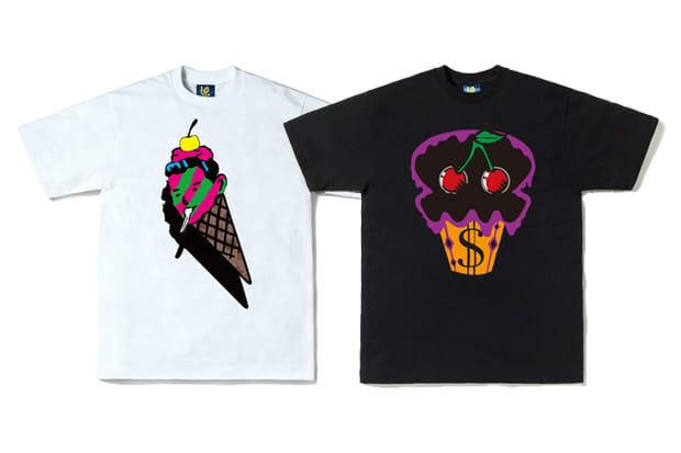 ICECREAM "Cornhead" and "Sundae Cup Monster" Tees