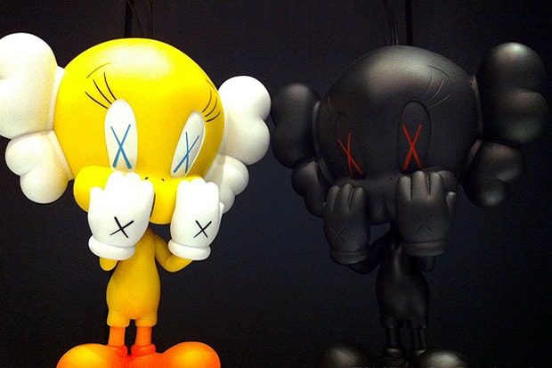 OriginalFake Tweety KAWS Version