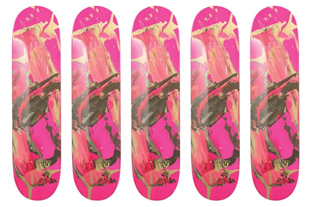 Anselm Reyle for Mekanism Skateboards