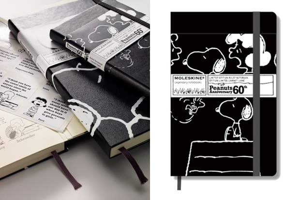 Moleskine x Peanuts 60th Anniversary Notebooks