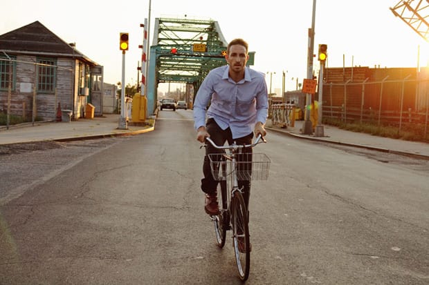 OUTLIER Blazed Cotton Pivot Sleeve Shirt