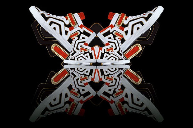 Pierre Hardy Colorama Graff #2 High Top Sneakers