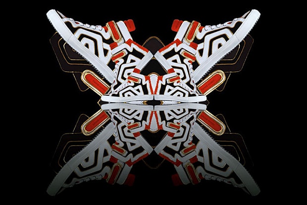 Pierre Hardy Colorama Graff #2 High Top Sneakers