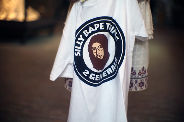 SILLY BAPE THING General Heads Tee