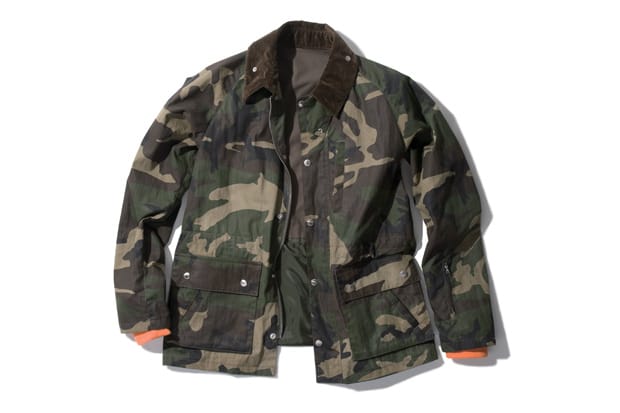 SOPHNET. Paraffin Cloth Field Jacket