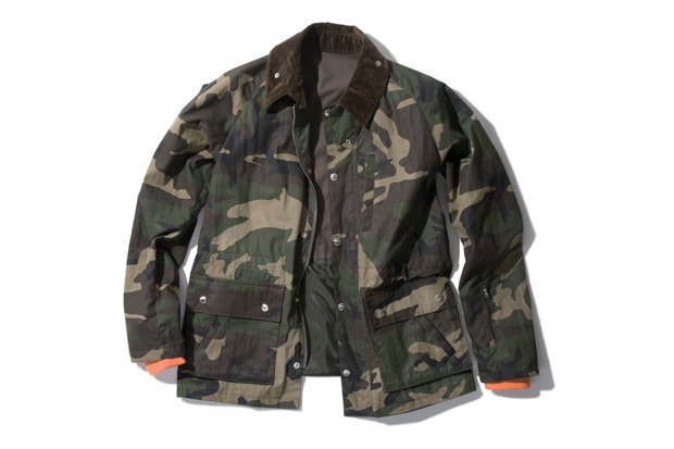 SOPHNET. Paraffin Cloth Field Jacket