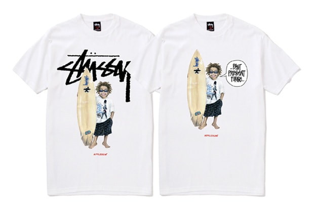 Stussy x APPLEBUM Surfman Tee