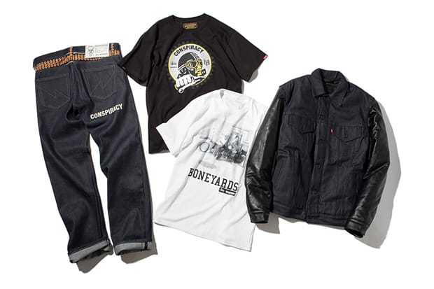 Stussy x NEIGHBORHOOD Boneyards II "Conspiracy" Apparel