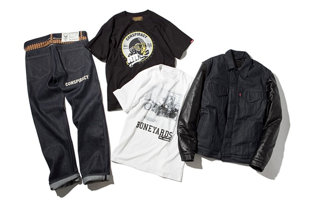 Stussy x NEIGHBORHOOD Boneyards II "Conspiracy" Apparel