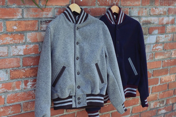 Golden Bear x Unionmade Melton Wool Varsity Jackets