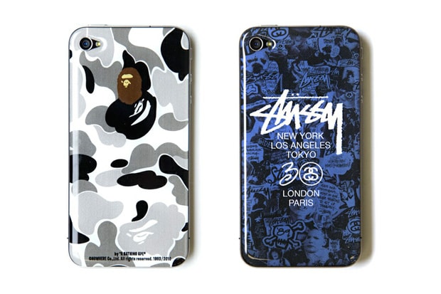 zozotown Design Project Vol. 2 - Bape and Stussy iPhone 4 cases