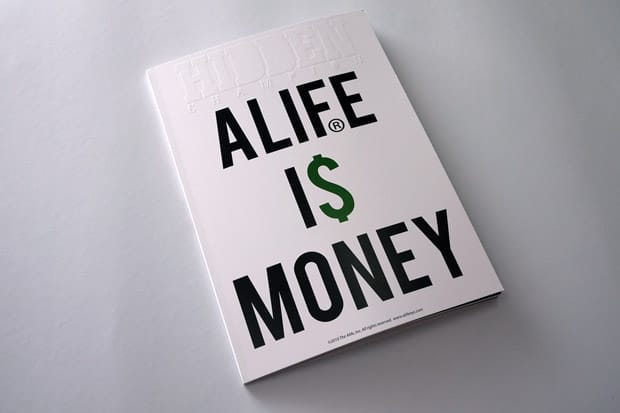 ALIFE x HIDDEN CHAMPION BOOK Vol.2 "ALIFE IS MONEY" 