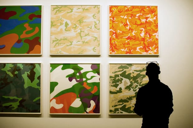 Andy Warhol “Camouflage” Exhibition @ Honor Fraser Recap