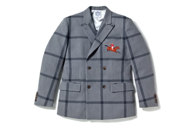 Billionaire Boys Club Wool Check Double Breasted Jacket