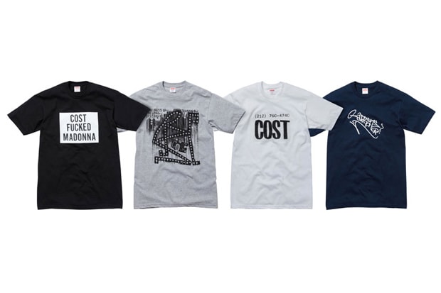 Cost for Supreme 2010 Fall/Winter Collection