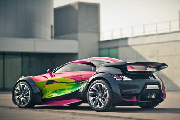 Francoise Nielly x CITROËN Survolt Concept Car