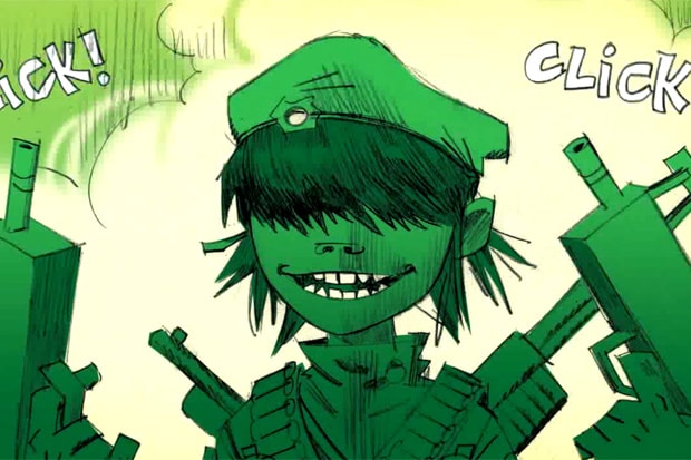 Gorillaz Rhinestone Eyes Storyboard Film