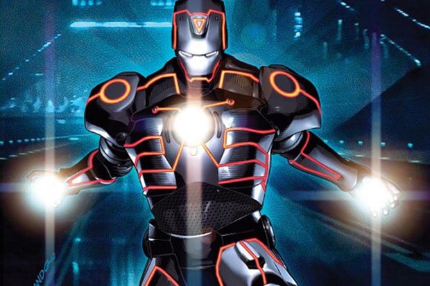 Marvel Comics x TRON: LEGACY Comic Book Covers